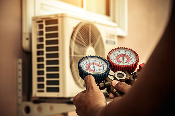 Professional Hvac technician working in Northampton, MA